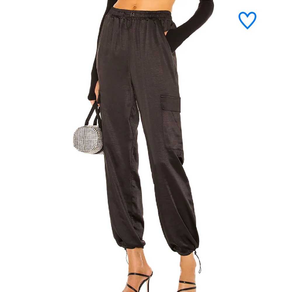 Superdown Rita Satin Cargo Pants